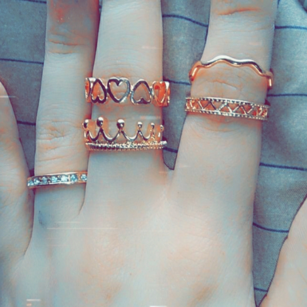 5 piece ring set